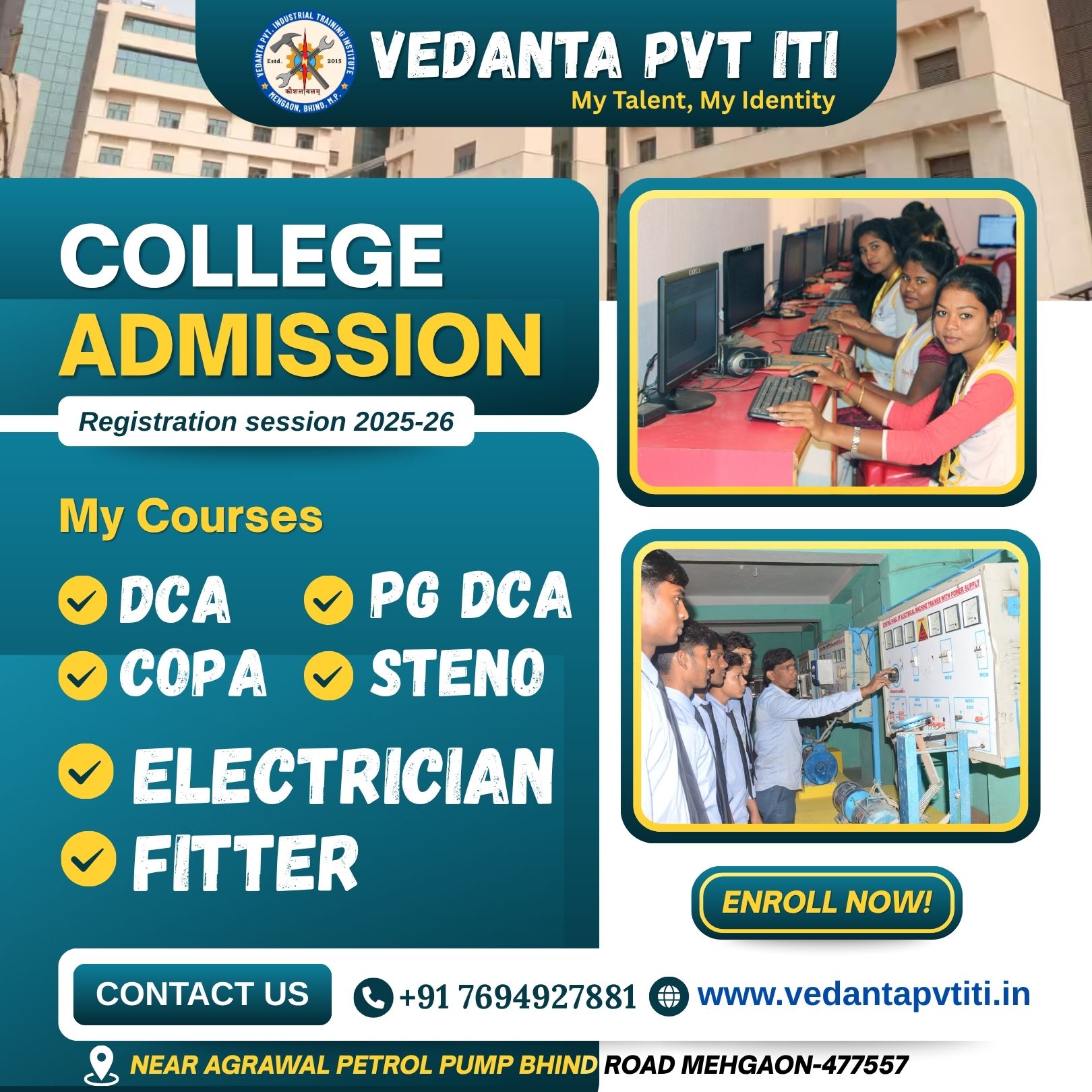 VEDANTA Pvt ITI single feature